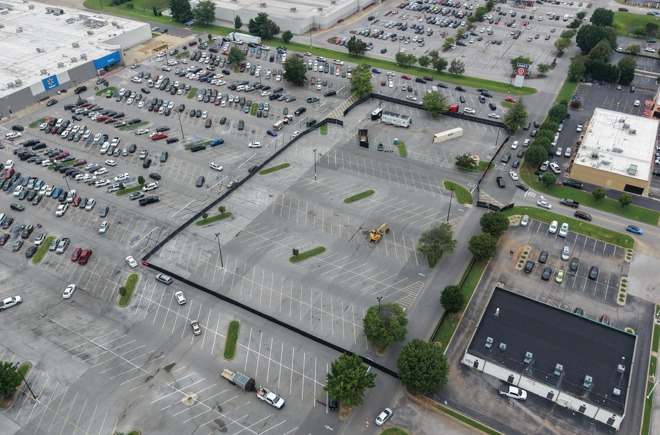 Construction underway on new Walmart Fuel Station in Bowling Green, KY