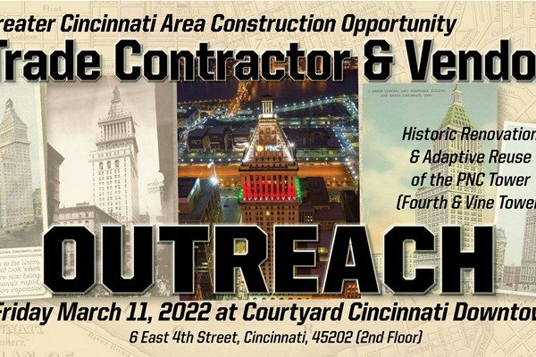 Cleveland Construction to Hold Trade Contractor Outreach in Support of City Club Apartments Cincinnati Bid
