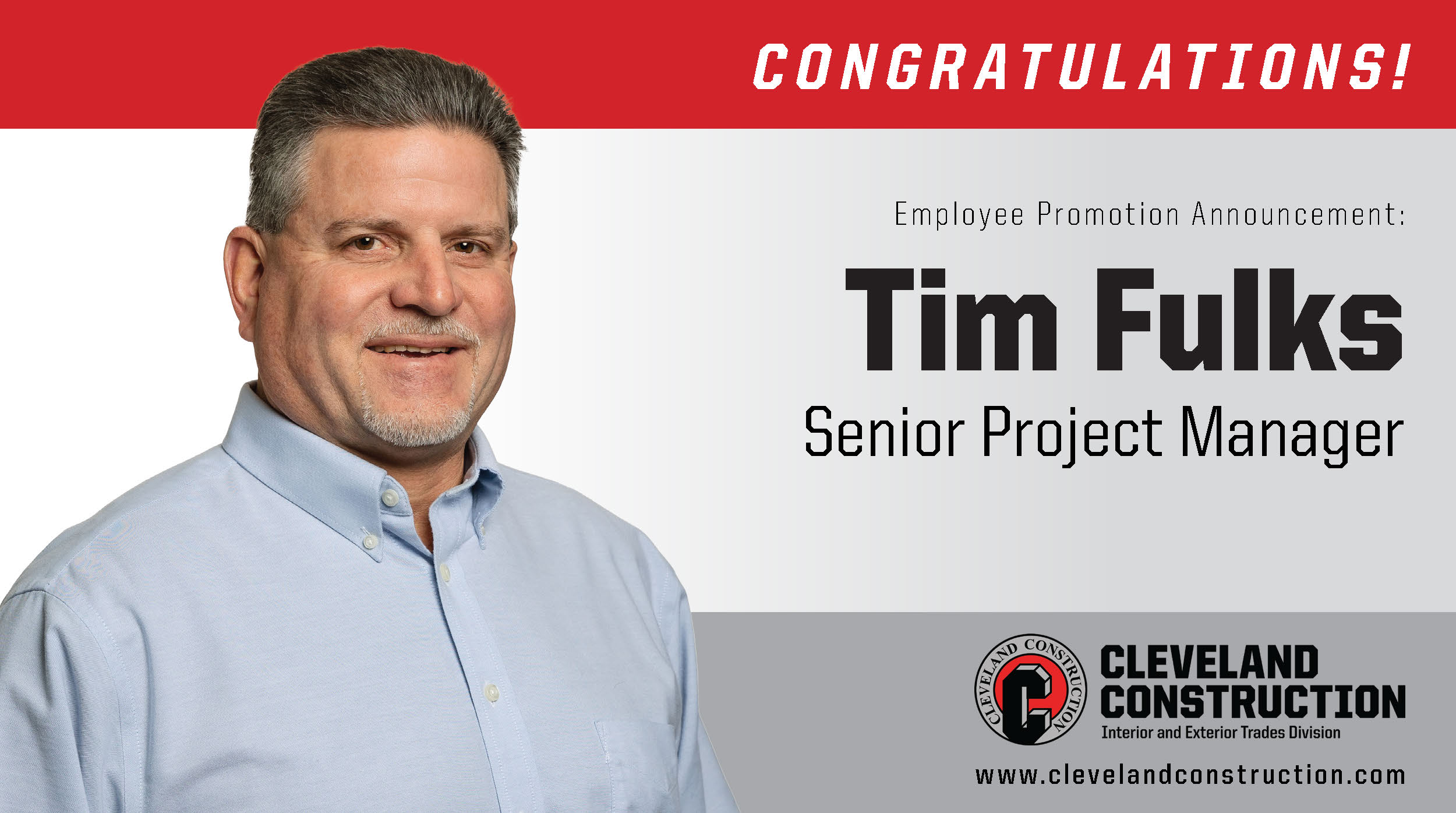Tim Fulks Promoted to Senior Project Manager