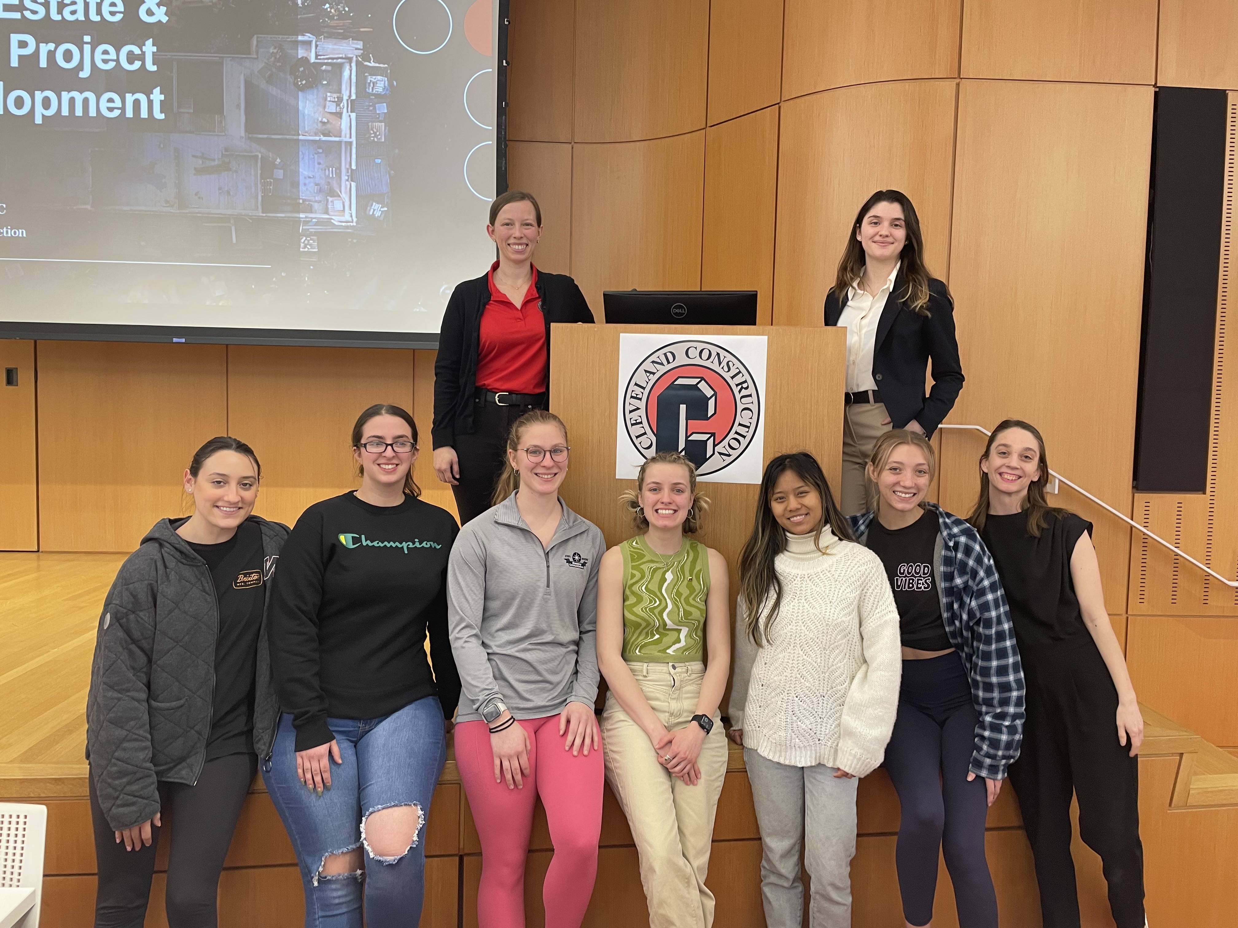 Cleveland Construction's Riley Small Inspires Next Generation of Women in Construction at Kent State University