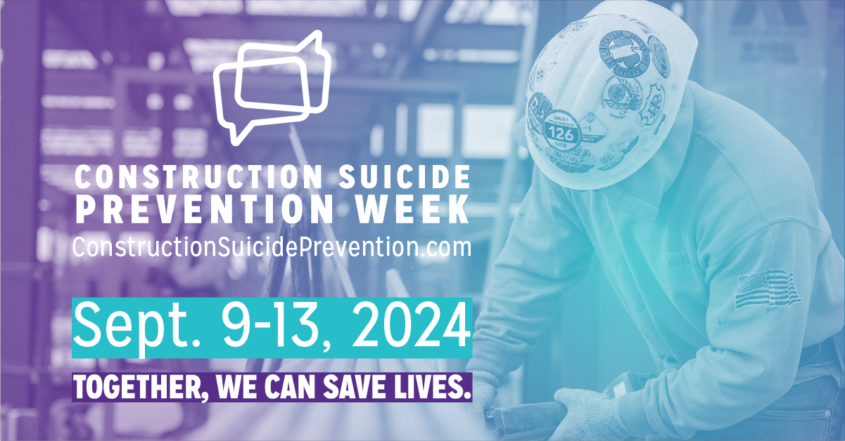 Cleveland Construction Participates in Construction Suicide Prevention Week