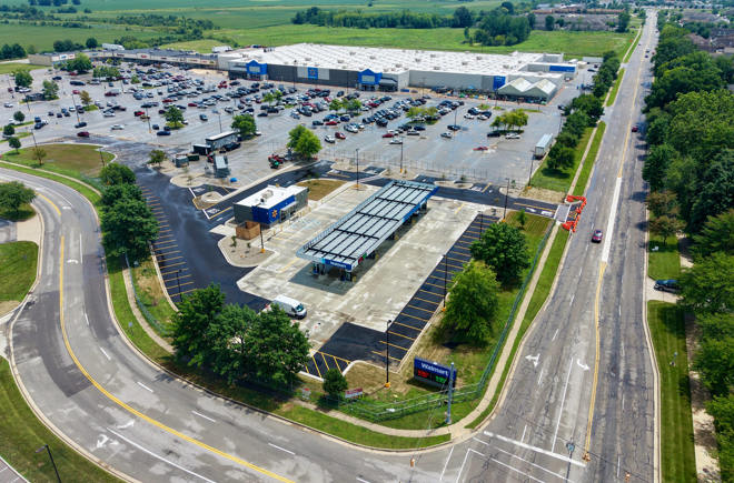 New Walmart Fuel Station Completed in Lafayette, Indiana
