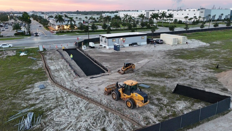 Construction Underway on New Walmart Supercenter in Westlake, Florida