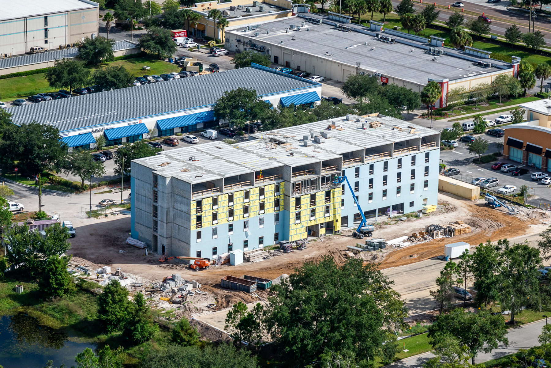 Milestone Reached at Home2Suites Project in Orlando 