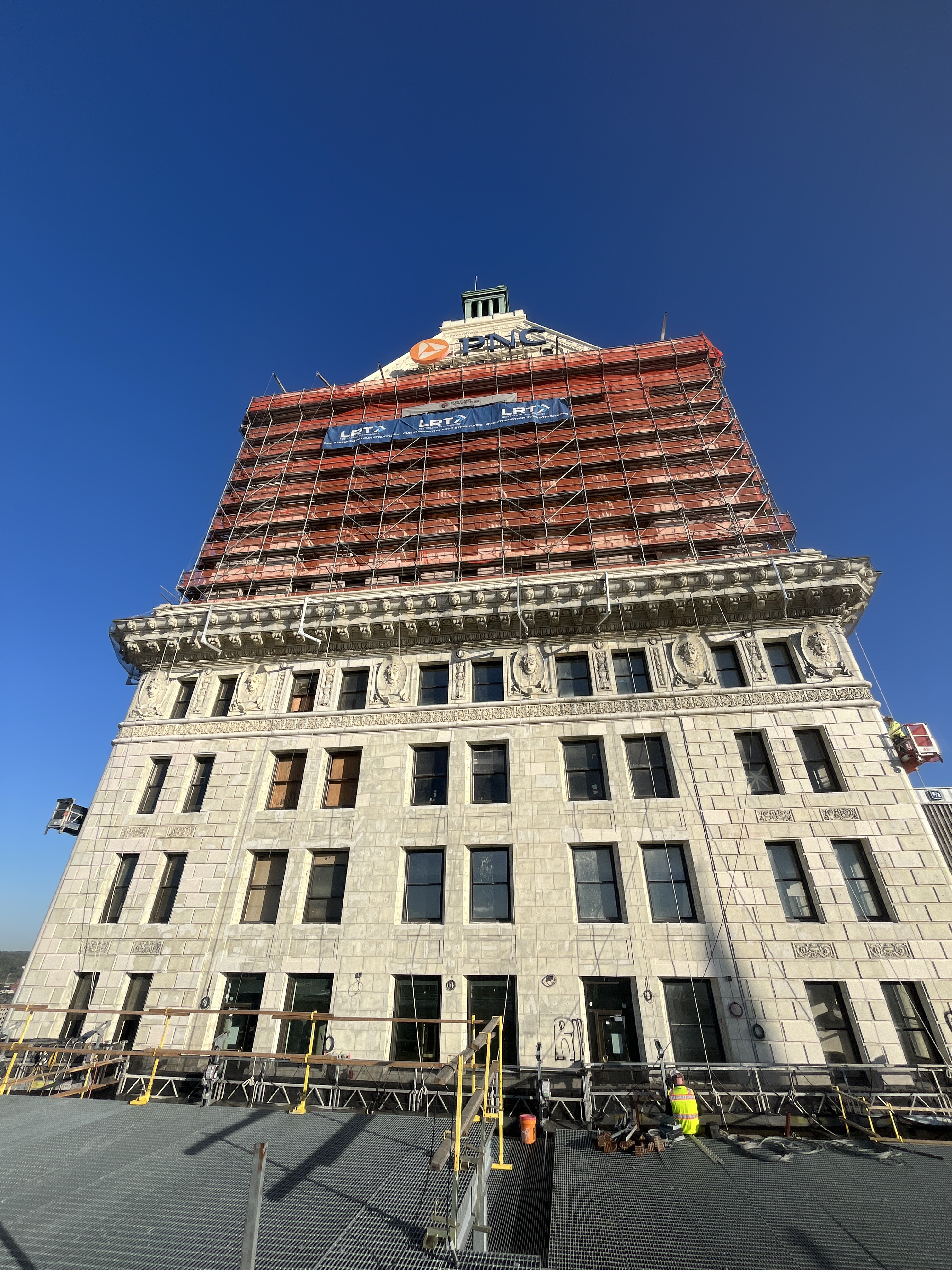 Construction Continues on Cincinnati’s Sky Central Project under New