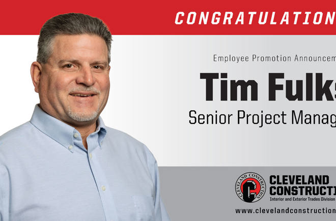 Tim Fulks Promoted to Senior Project Manager