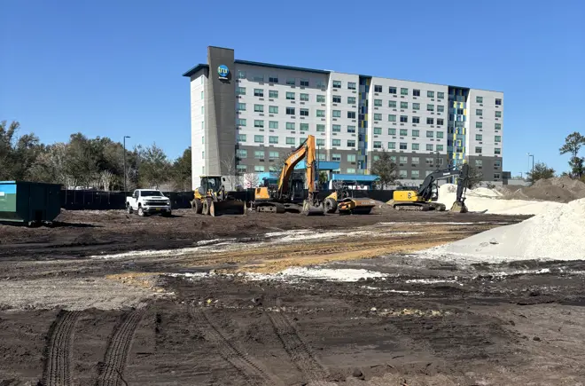 Construction Underway on New Hyatt House Hotel in Orlando